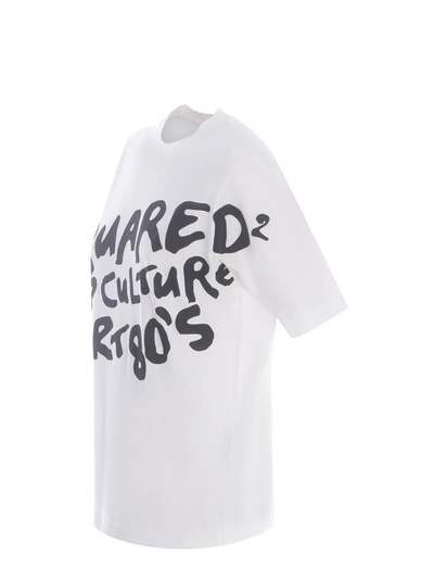Shop Dsquared2 T-shirts And Polos White