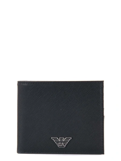Shop Ea7 Emporio Armani  Wallets Black
