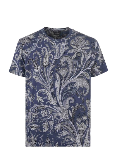 Shop Etro T-shirts And Polos In Pervinca