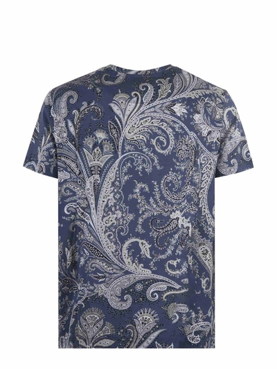 Shop Etro T-shirts And Polos In Pervinca