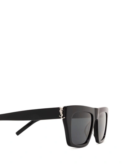 Shop Saint Laurent Eyewear Sunglasses In Black