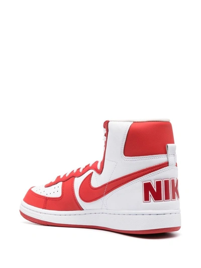 Shop Comme Des Garcons Homme Plus X Nike Comme Des Garçons Homme Plus X Nike Homme Plus X Nike Sneakers In Red