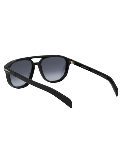 Shop Eyewear By David Beckham David Beckham Sunglasses In 8079o Black