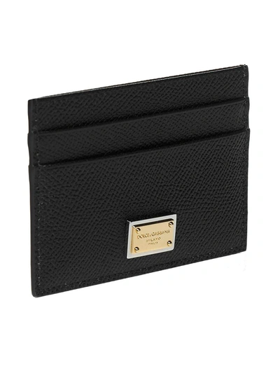 Shop Dolce & Gabbana "dauphine" Card Holder In Black