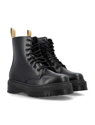 Dr. Martens Jadon Vegan Ii Mono Platform Boots In Black
