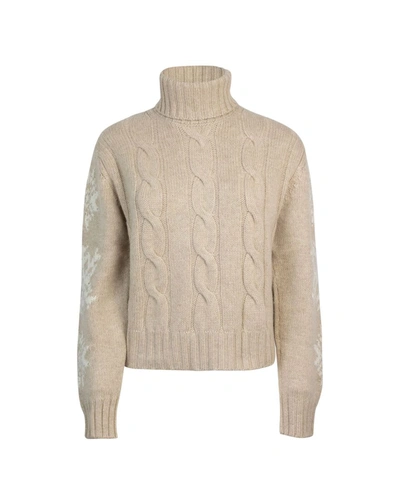 Shop Mc2 Saint Barth Sweater In Beige