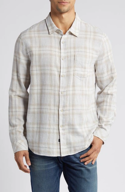 Shop Rails Wyatt Plaid Button-up Shirt In Tapir Agave Melange