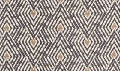 Shop Rails Carson Geometric Print Short Sleeve Linen Blend Button-up Shirt In Tribal Batik Celestial