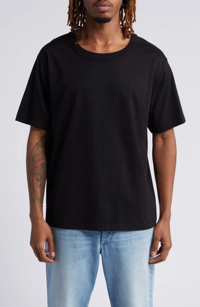 Shop Bp. Easy Crewneck Short Sleeve T-shirt In Black