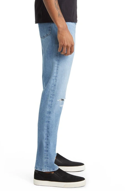 Shop Frame L'homme Degradable Skinny Fit Jeans In Driver Rips