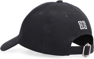 Shop Givenchy Logo Baseball Cap In Black