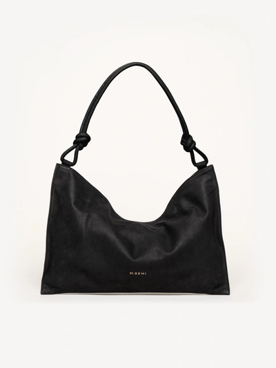 Shop M. Gemi The Elettra Shoulder Bag In Black