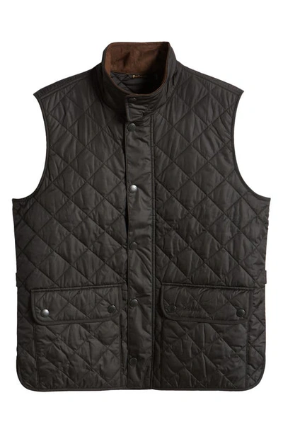 Shop Barbour New Lowerdale Quilted Vest In Black