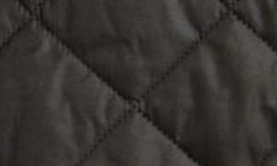 Barbour Diamond-quilted Logo-embroidered Gilet In Black