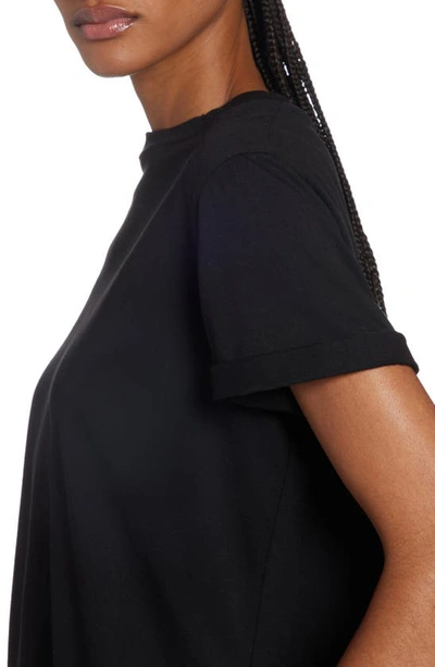 Golden Goose Cotton Crewneck Tee In Vintage Black