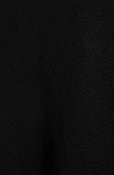 Golden Goose Cotton Crewneck Tee In Vintage Black