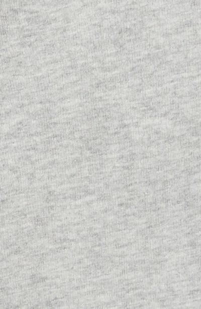 Shop Treasure & Bond Relaxed Crewneck Cotton T-shirt In Grey Heather