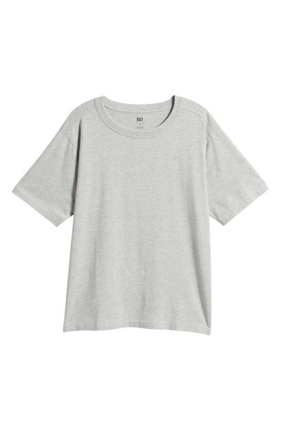 Shop Bp. Easy Crewneck Short Sleeve T-shirt In Grey Heather