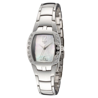 Shop Tissot Women's Femini T 34mm Quartz Watch In Silver