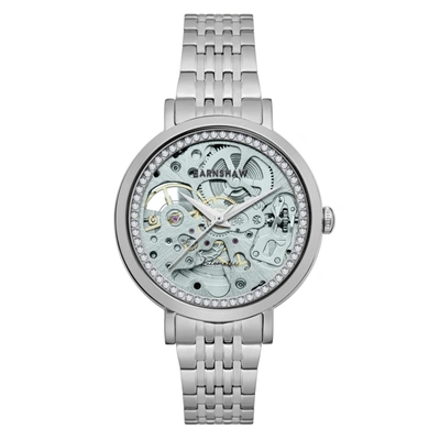 Shop Thomas Earnshaw Women's Nightingale 34mm Automatic Watch In Silver