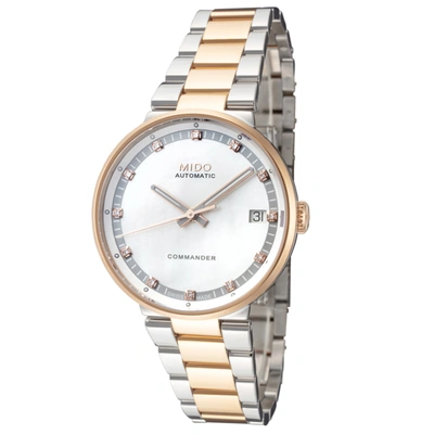 Shop Mido Women's Commander Ii 33mm Automatic Watch In Multi