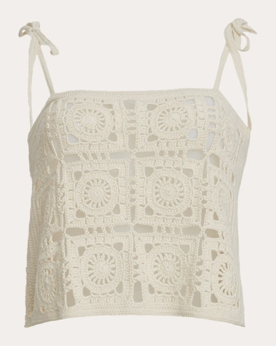 Shop Eleven Six Women's Iola Crocheted Tank Top In White