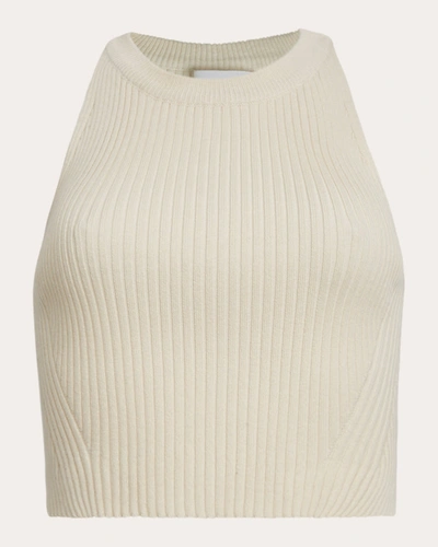 Eleven Six Women's Tia Cropped Tank Top In White