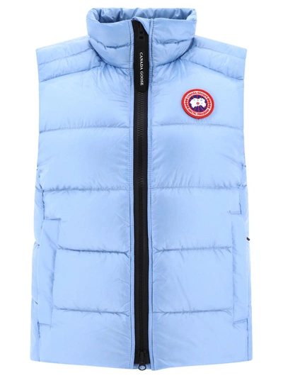 Shop Canada Goose "cypress" Vest In Blue