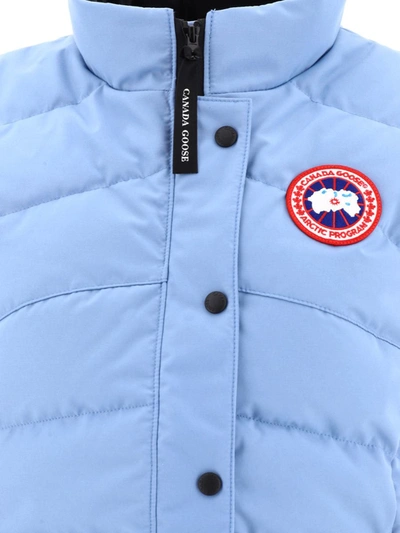 Shop Canada Goose "freestyle" Vest Jacket In Blue