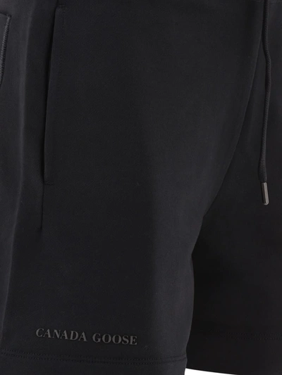 Canada Goose Muskoka Shorts With Drawstring Waist And Pockets In Black