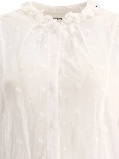 Shop Isabel Marant Étoile "terzali" Blouse In White