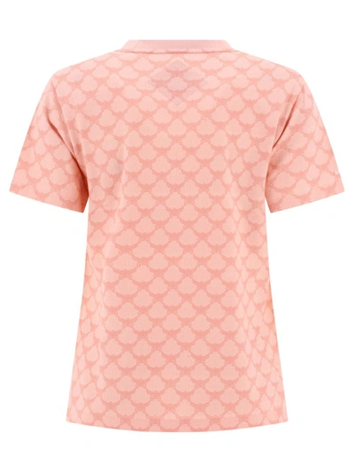 Shop Mcm Monogram T-shirt In Pink