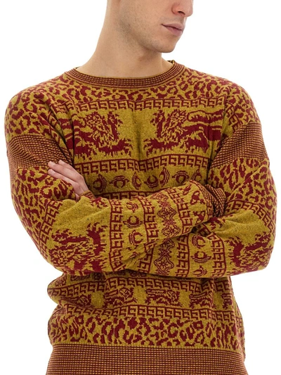 Shop Vivienne Westwood Shirt "lion" In Multicolour
