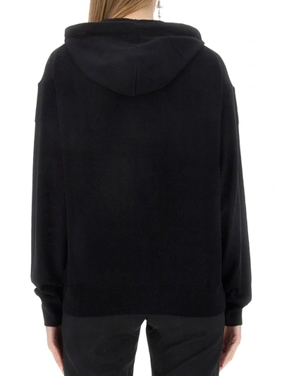 Shop Vivienne Westwood Sweatshirt With Logo Unisex In Black