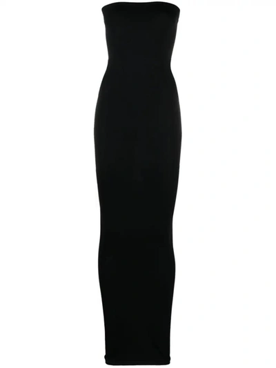 Shop Wolford Fatal Long Dress In Black