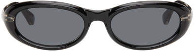 Shop Bonnie Clyde Black Groupie Sunglasses In Black/black