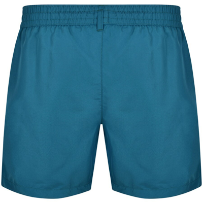 Shop Paul Smith Ps By  Zebra Swim Shorts Blue