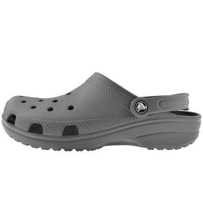 Shop Crocs Classic Clogs Grey