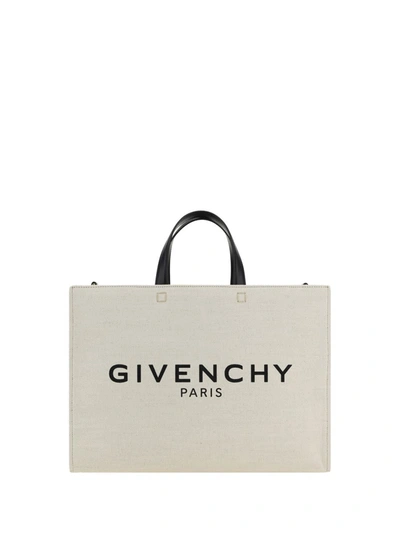 Shop Givenchy Handbags In Beige/black