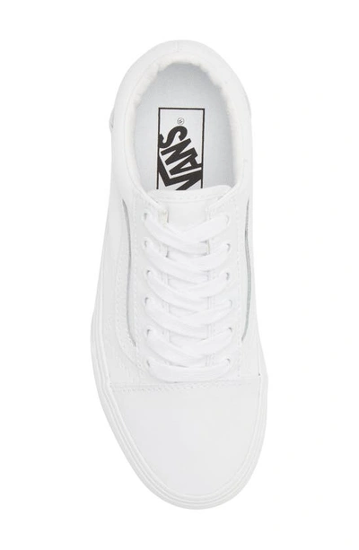 Shop Vans Old Skool Stackform Sneaker In True White