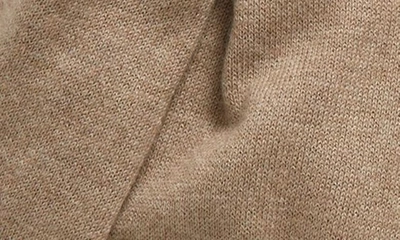 Nordstrom Transitional Knit Travel Wrap In Tan Desert Heather