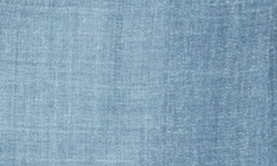 Shop Jack Victor Marcus Soft Constructed Wool, Silk & Linen Herringbone Blazer In Light Blue
