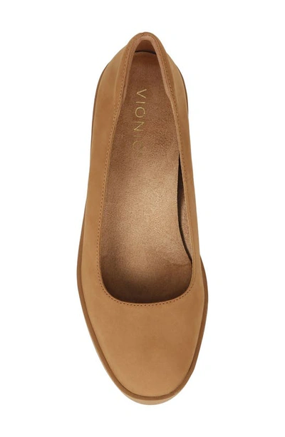 Vionic Sereno Wedge Pump In Camel
