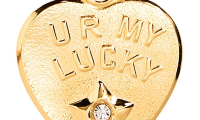 Shop Chopova Lowena Lucky Star Charms Necklace In Gold