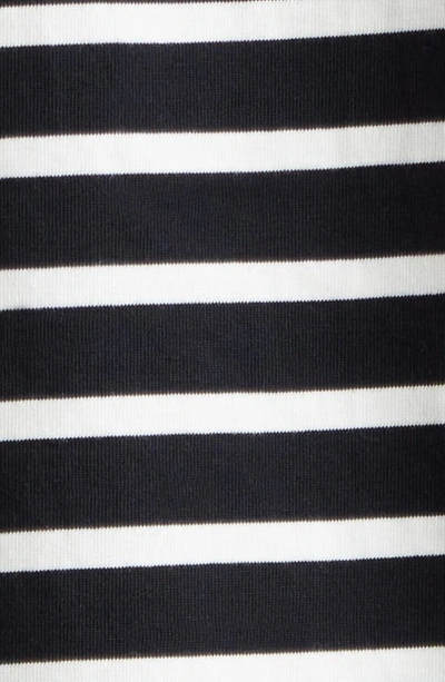 Shop 3.1 Phillip Lim / フィリップ リム Stripe Drape T-shirt Slipdress In Black Multi Stripe
