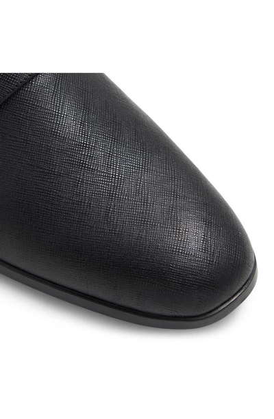 Shop Aldo Benedetto Monk Strap Shoe In Black