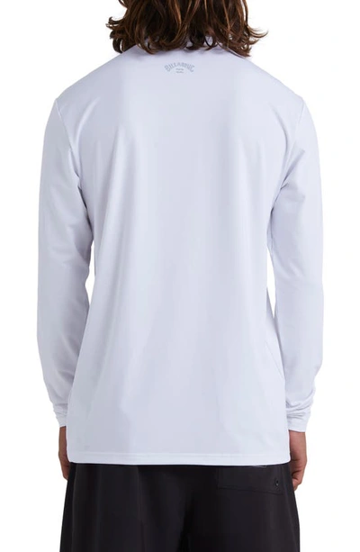 Shop Billabong All Day Wave Long Sleeve T-shirt In White