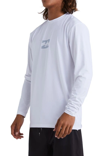 Shop Billabong All Day Wave Long Sleeve T-shirt In White