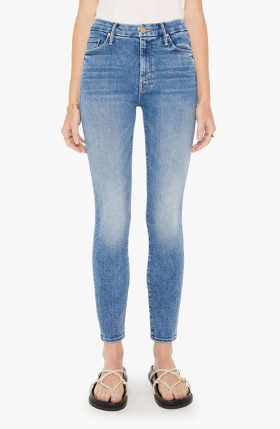 Shop Mother Looker High Waist Ankle Skinny Jeans In On The Road