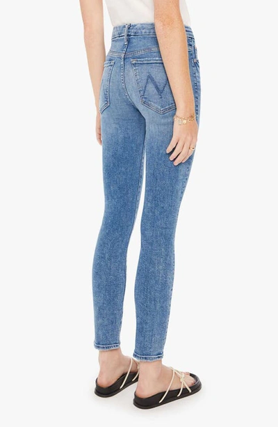 Shop Mother Looker High Waist Ankle Skinny Jeans In On The Road